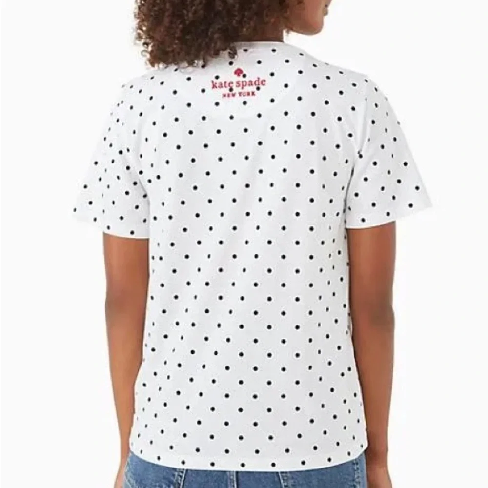 Kate Spade X Disney Minnie Mouse Figaro T-Shirt Short-Sleeve Tee Women’s Small
